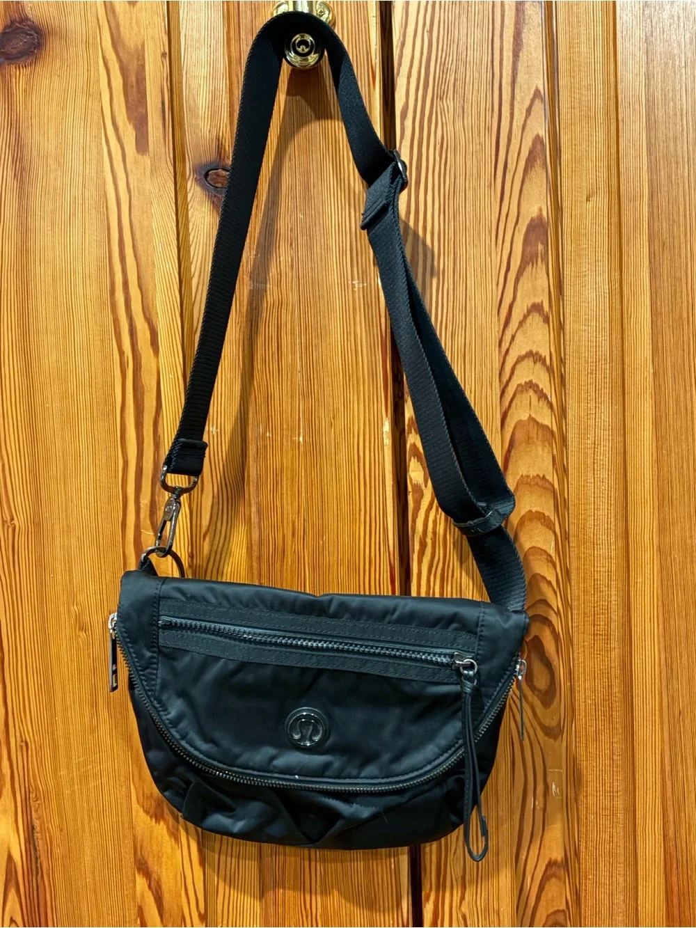 lululemon athletica Black Fesitval crossbody Bag